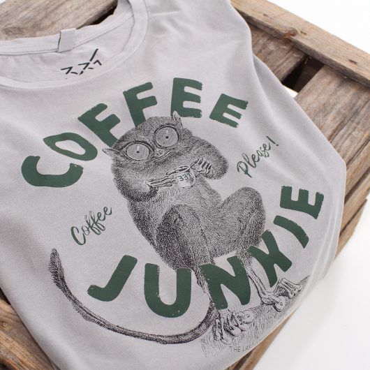 Coffee Junkie - Shirt – Bild 4