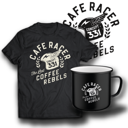 Cafe Racer Rebels Set "Groß"